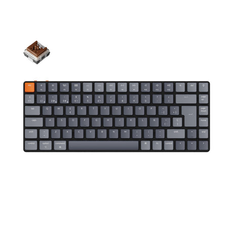 Keychron K3 Ultra-slim Wireless Mechanical Keyboard (Spanish ISO Layout) - Version 2