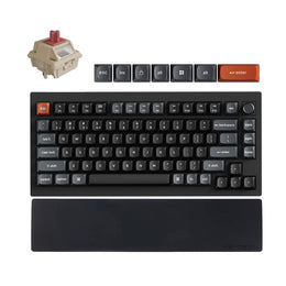 Combo: Keychron V1 Ultra 8K Wireless Custom Keyboard + Silicone Palm Rest
