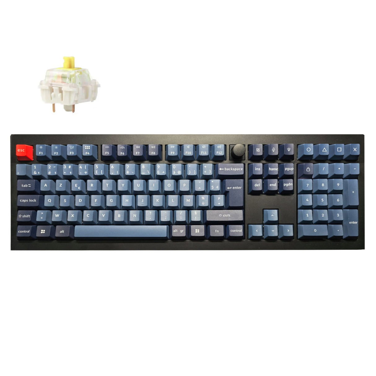 Keychron V6 Max QMK Wireless Custom Mechanical Keyboard ISO Layout Collection