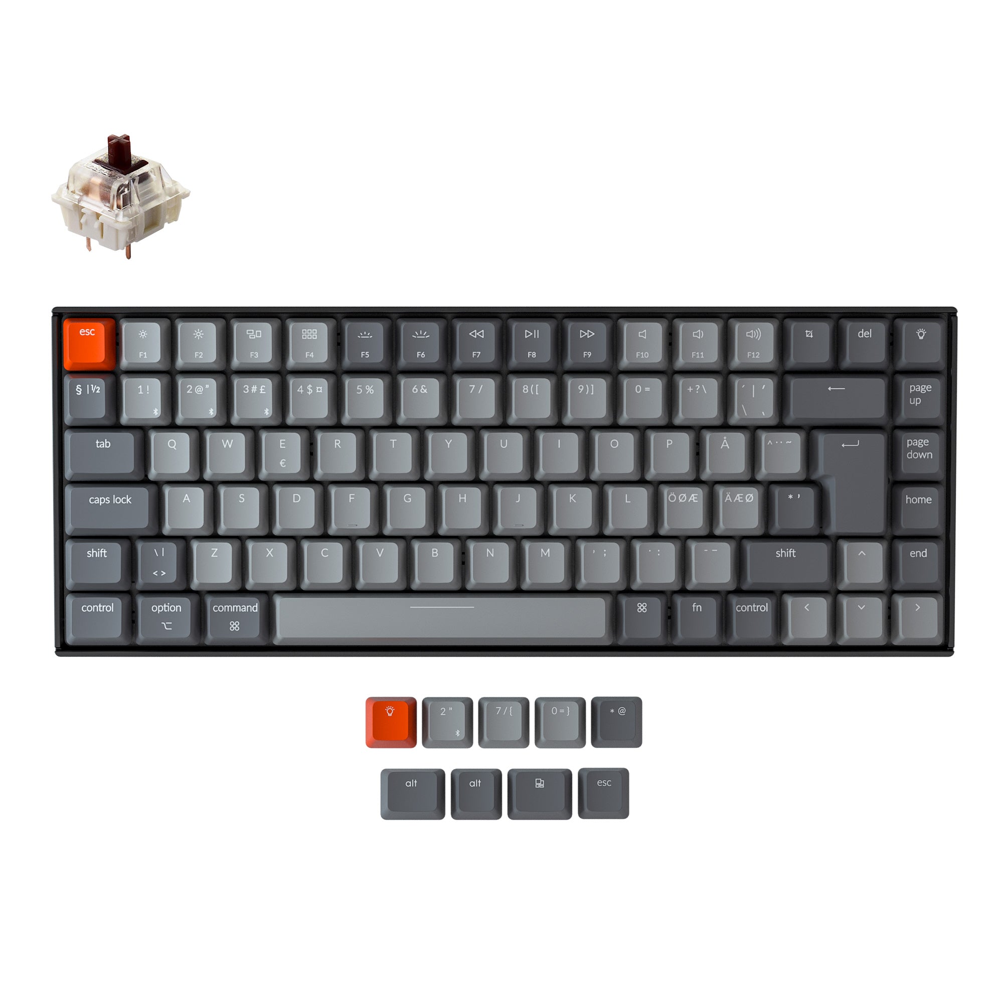 ISO Q1 Q1 Pro V1 K2 K2 Pro OEM Dye Sub PBT Keycap Set iso-q1-q1-pro-v1-k2-k2-pro-oem-dye-sub-pbt-keycap-set