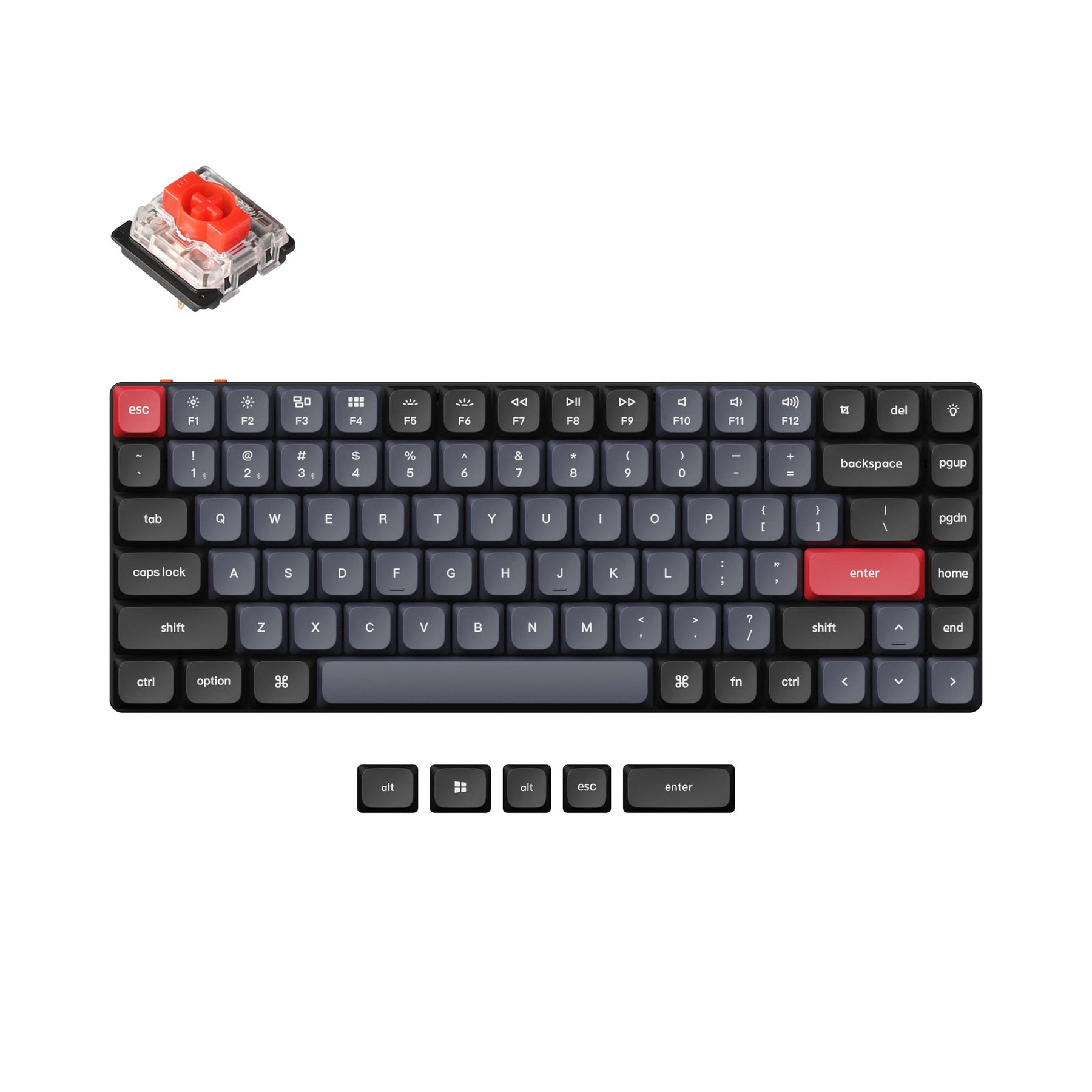 Keychron K3 Pro QMK/VIA Wireless Custom Mechanical Keyboard (US ANSI Layout)