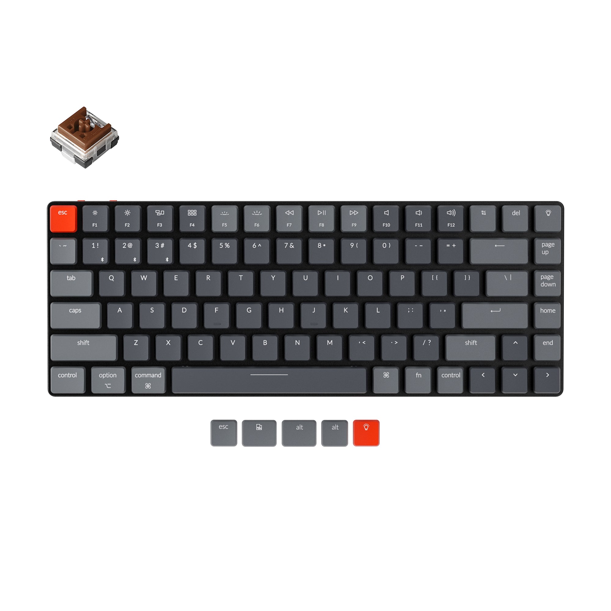 Keychron K3 Ultra-slim Wireless Mechanical Keyboard (Version 2) (US ANSI Layout)