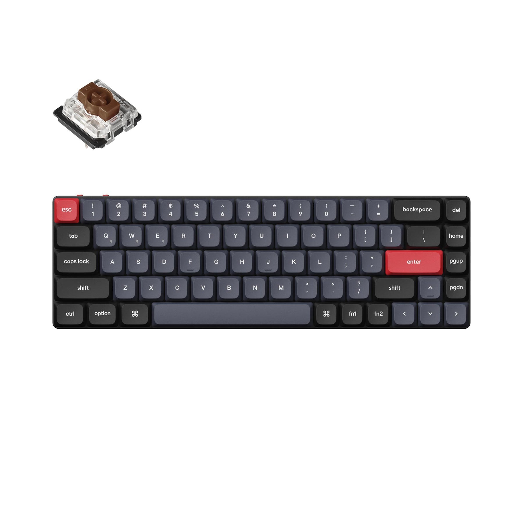 Keychron K7 Pro QMK/VIA Wireless Custom Mechanical Keyboard (US ANSI Layout)