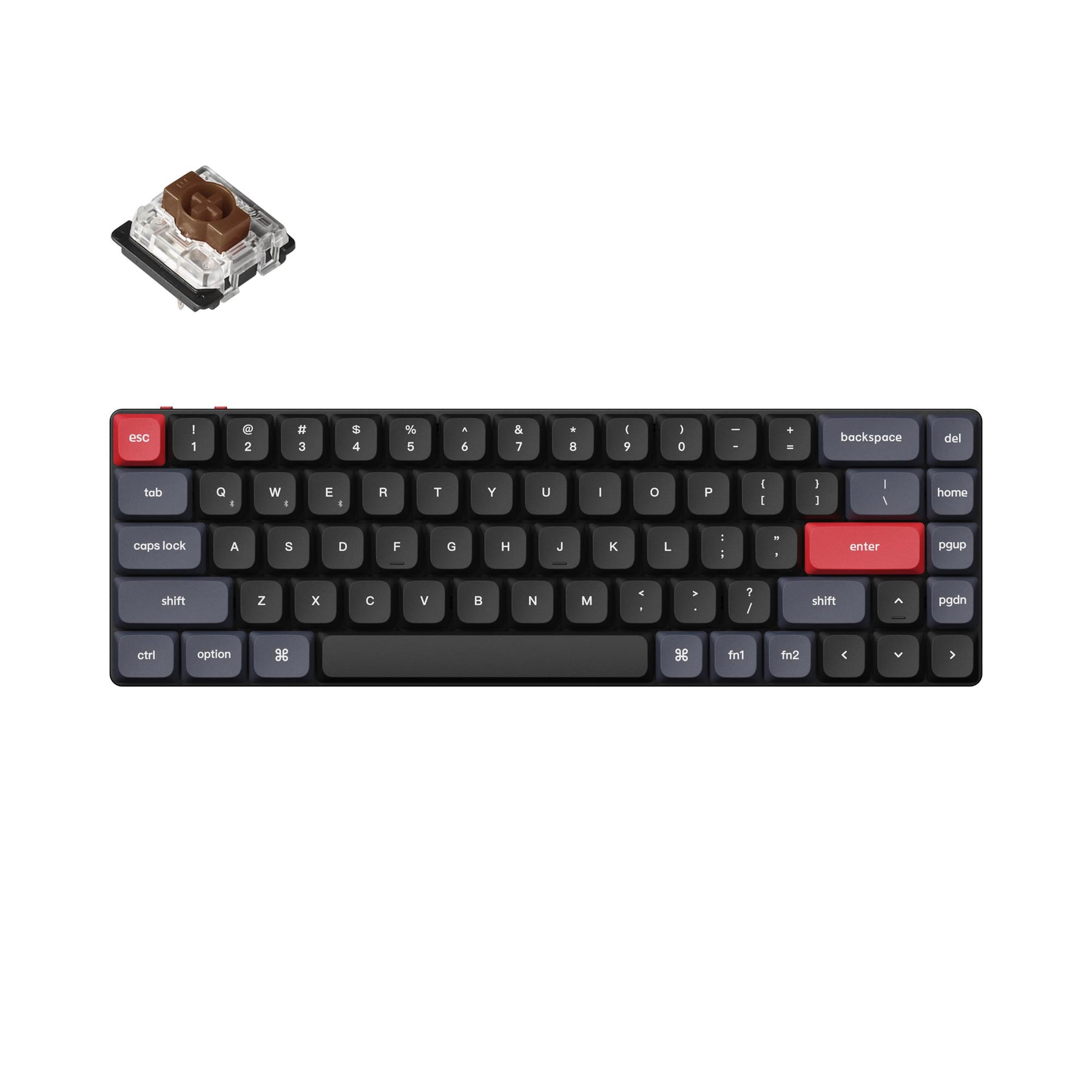 Keychron K7 Pro QMK/VIA Wireless Custom Mechanical Keyboard (US ANSI Layout)