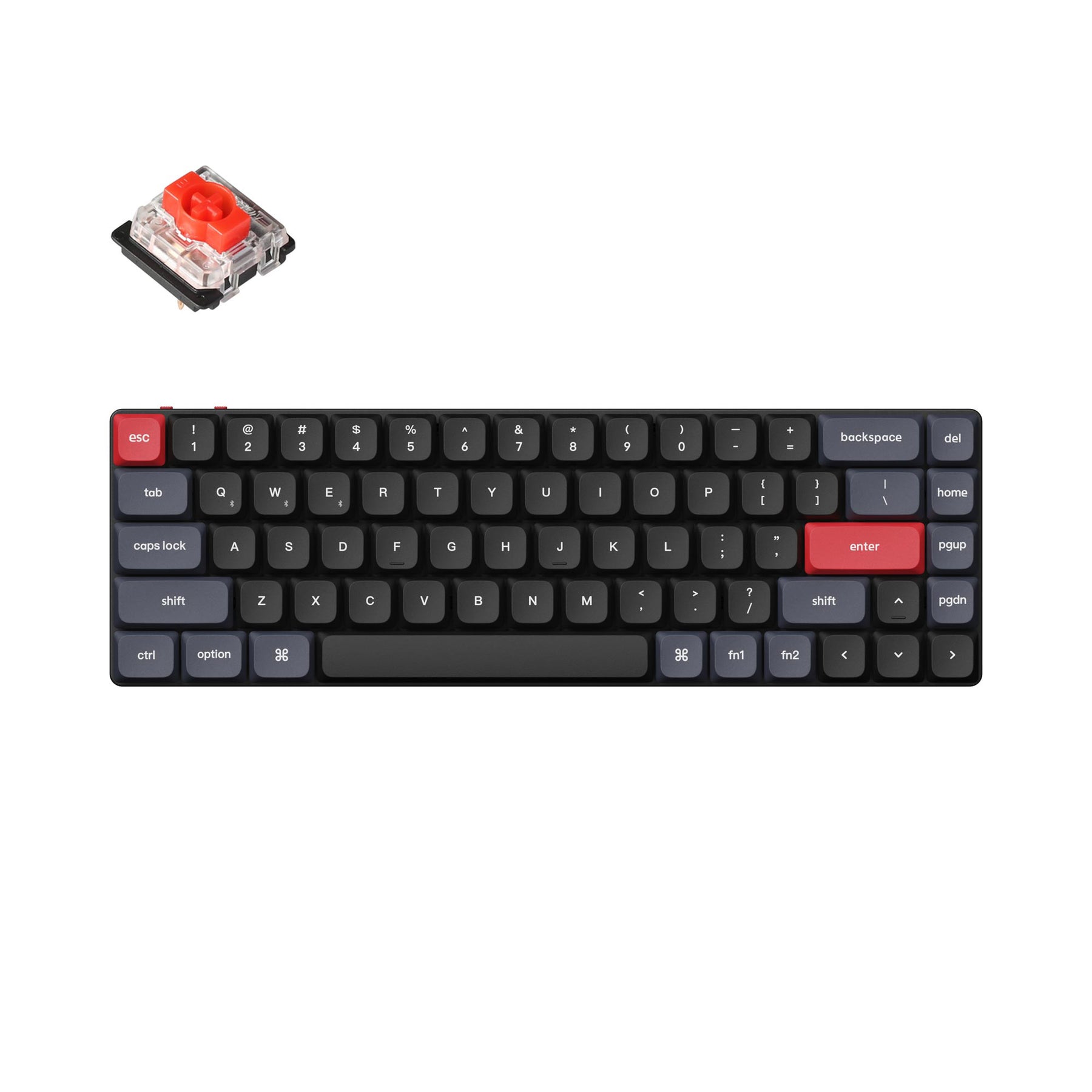 Keychron K7 Pro QMK/VIA Wireless Custom Mechanical Keyboard (US ANSI Layout)