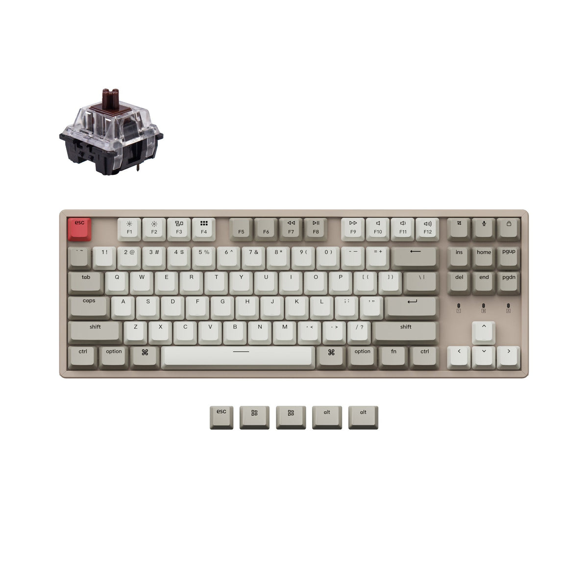 Key Less Key Board Keychron K8 Tenkeyless Wireless Mechanical Keyboard – Keychron Canada