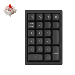 Keychron-Q0-custom-number-pad-black-red