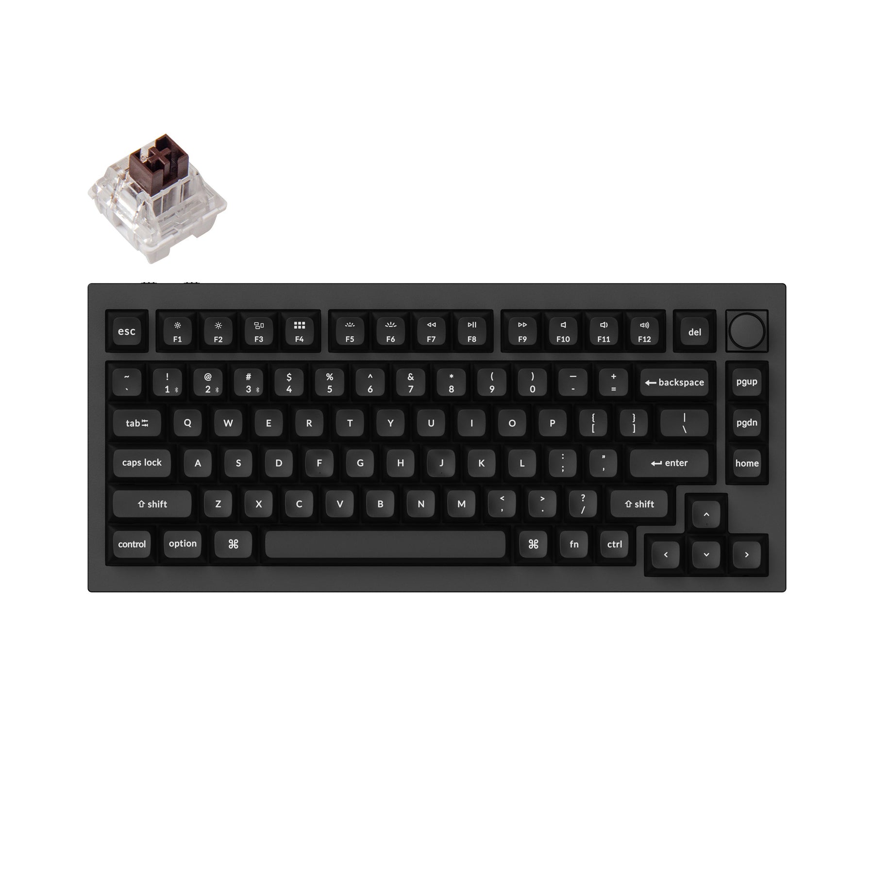 Keychron Q1 Pro QMK/VIA Wireless Custom Mechanical Keyboard (US ANSI Layout)