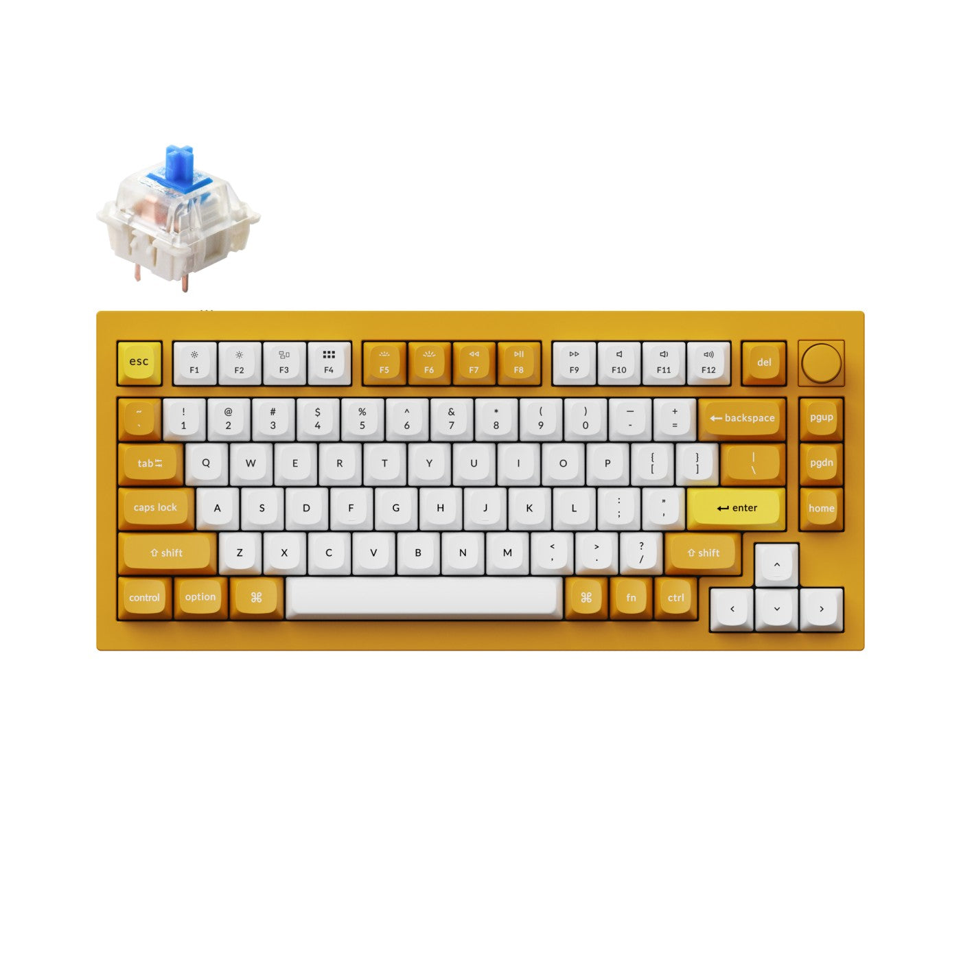 Keychron Q1 QMK Custom Mechanical Keyboard - Version 2