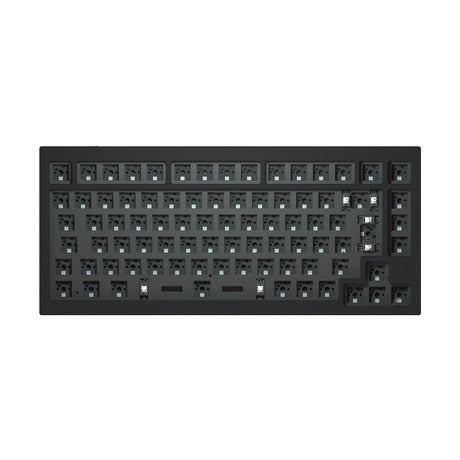 Keychron Q1 QMK/VIA Custom Mechanical Keyboard - ISO Barebone black