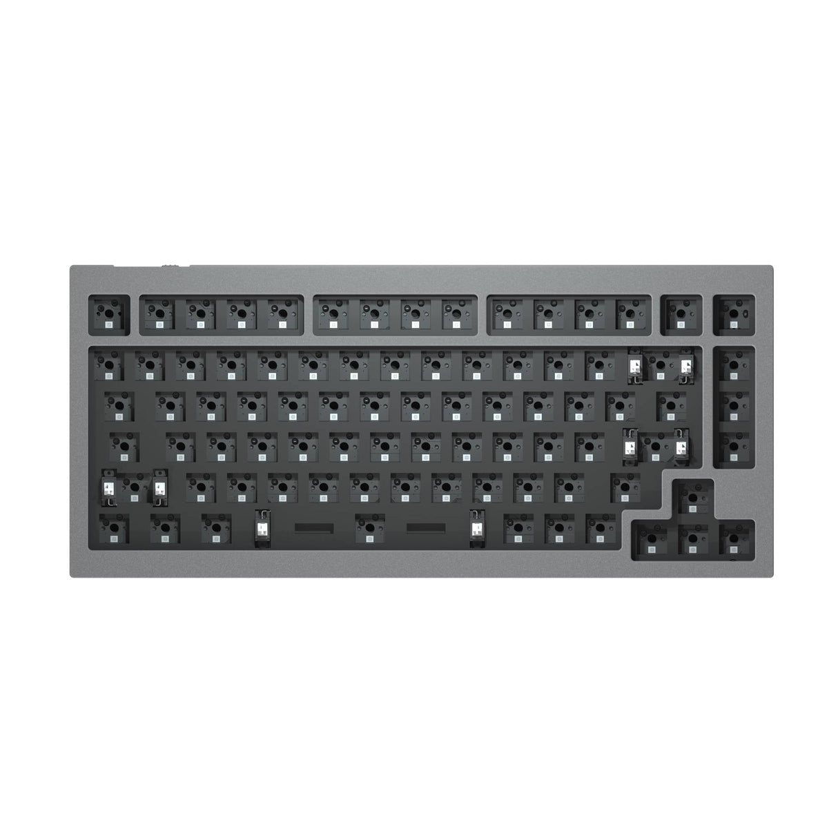 Keychron Q1 QMK/VIA Custom Mechanical Keyboard - ANSI Barebone grey