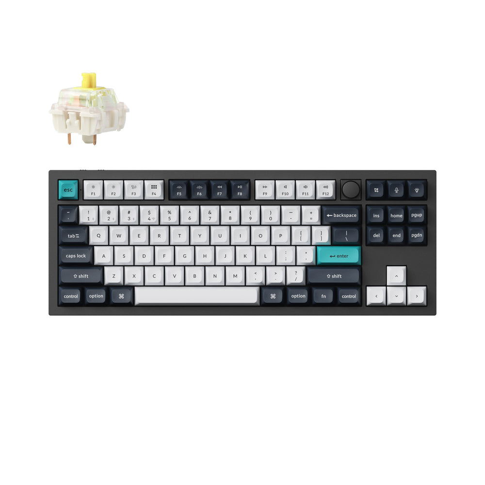 Keychron Q3 Max QMK/VIA Wireless Custom Mechanical Keyboard (US ANSI Layout)