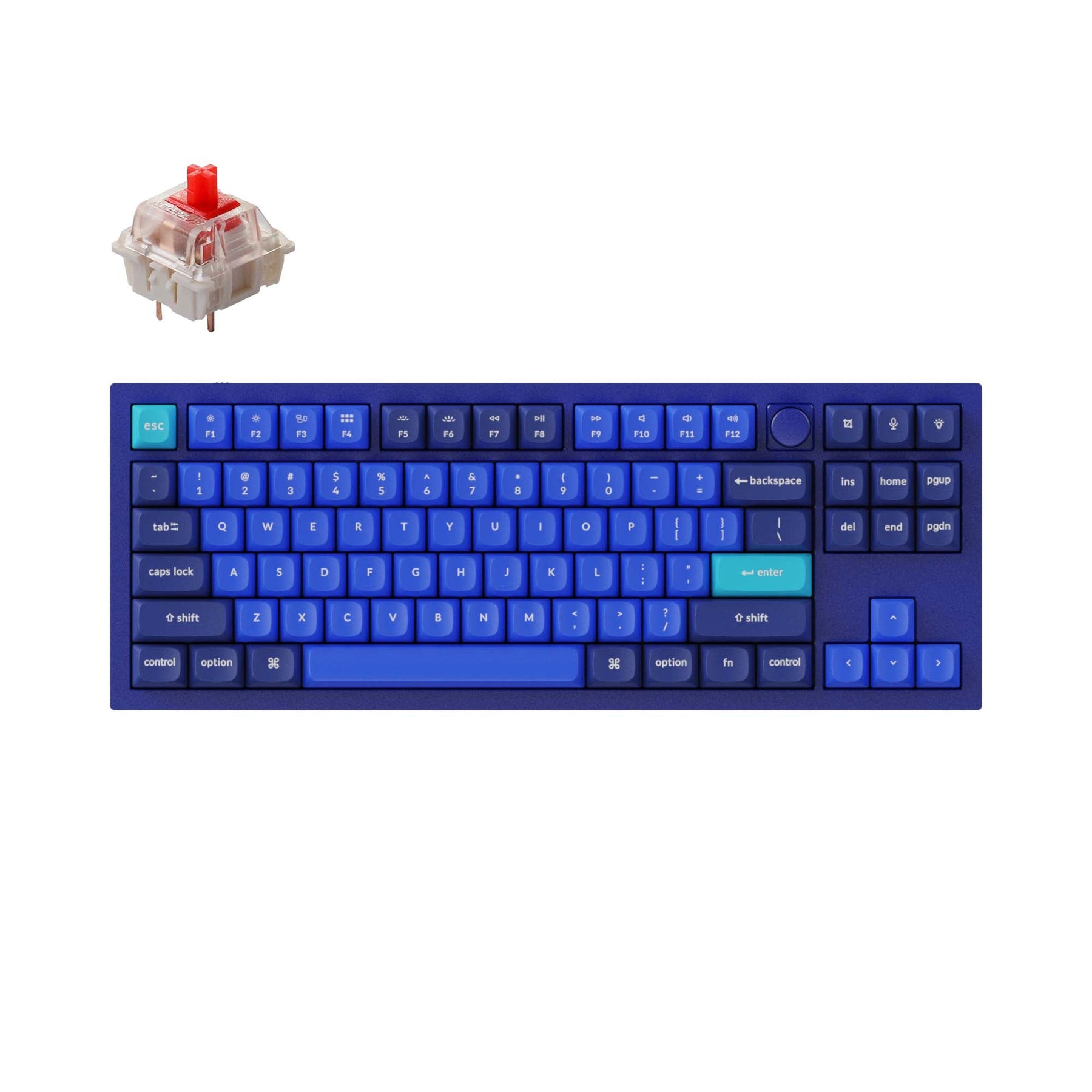 Keychron K15 Pro Alice Layout QMK/VIA - www.stedile.com.br