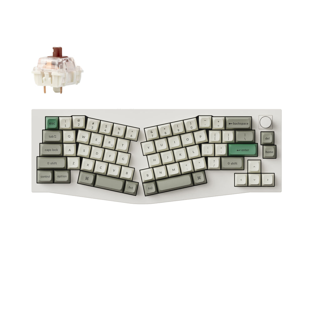 Keychron Q8 Max (Alice Layout) QMK/VIA Wireless Custom Mechanical Keyb ...