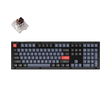 Keychron V6 QMK Custom Mechanical Keyboard（US ANSI Layout）