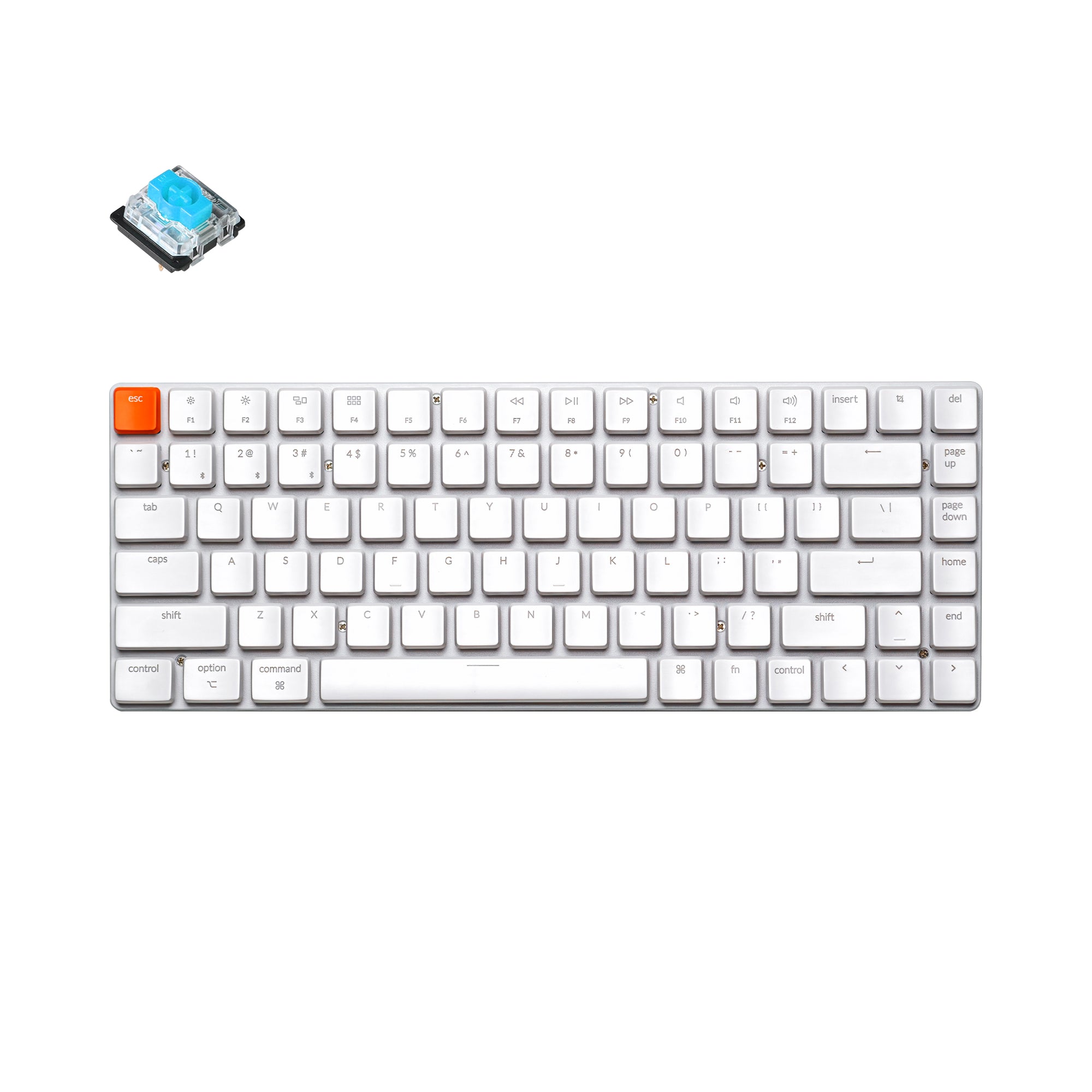 Keychron K3 Non-Backlight Ultra-Slim Wireless Mechanical Keyboard (Version 2) (US ANSI Layout)