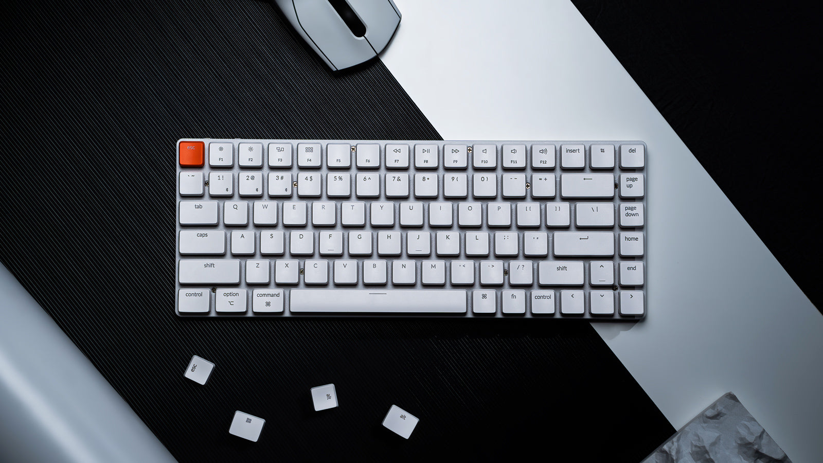 Keychron K3 Non-Backlight Ultra-Slim Wireless Mechanical Keyboard (Version 2)（US ANSI Layout）