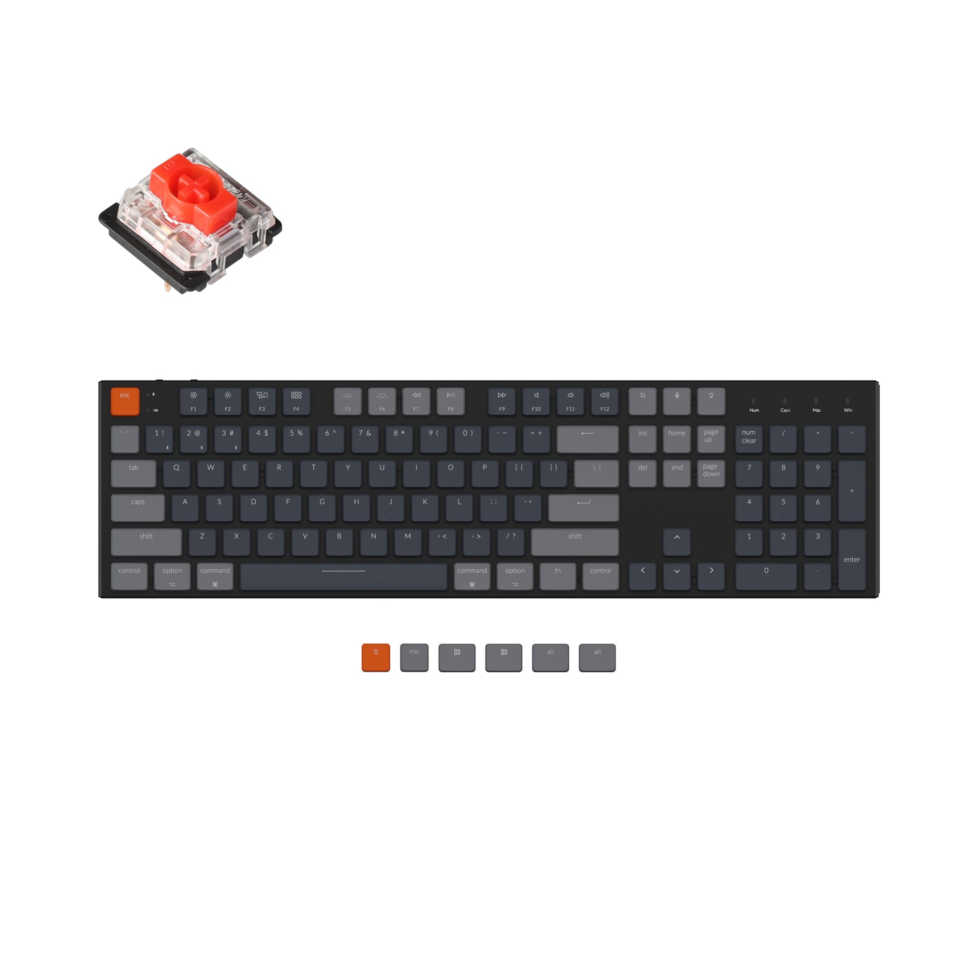 Gateron Low Profile 2.0 Mechanical Switch